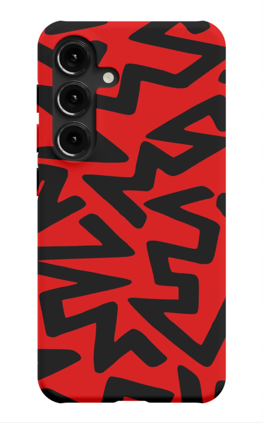Red Abstract Shapes Phone Case - B7Cases