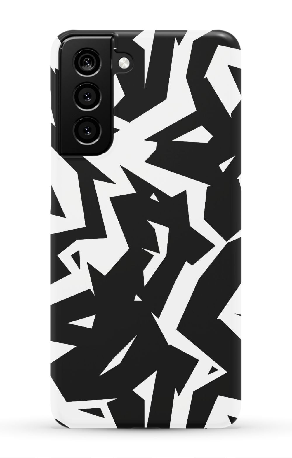 Black White Fragments Phone Case - B7Cases