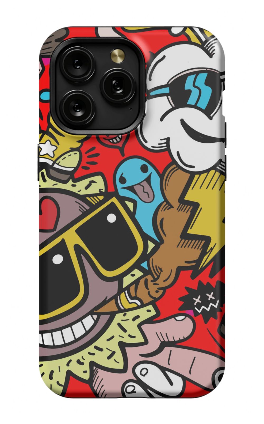 Street Bombing Graffiti Phone Case - B7Cases