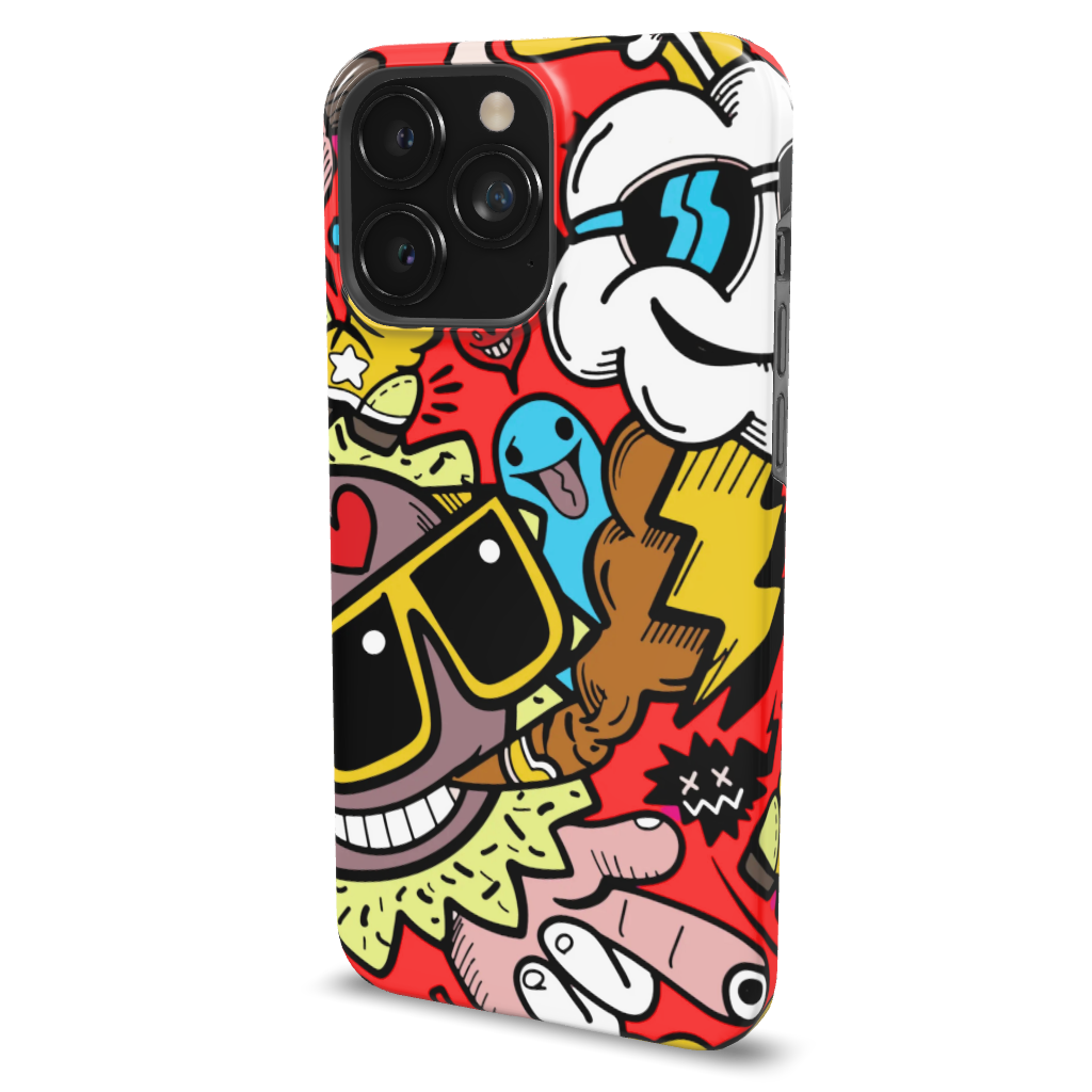 Street Bombing Graffiti Phone Case - B7Cases
