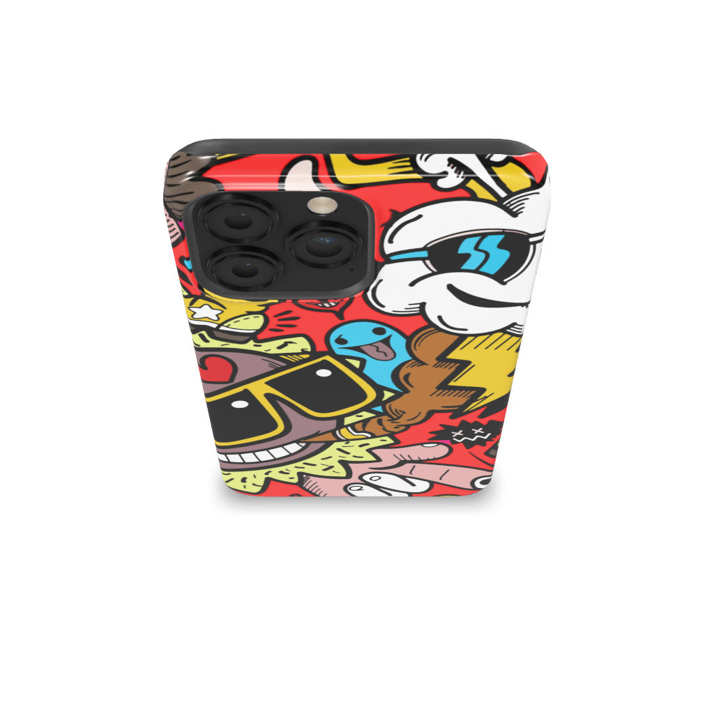 Street Bombing Graffiti Phone Case - B7Cases