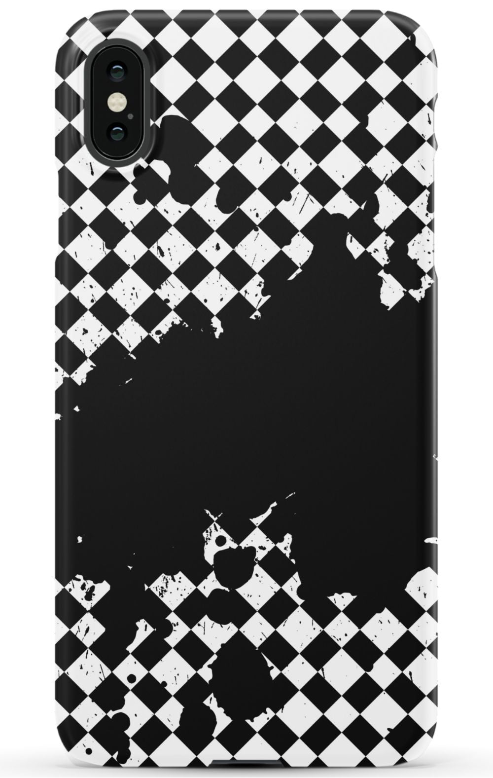 Grunge Checkered Phone Case - B7Cases