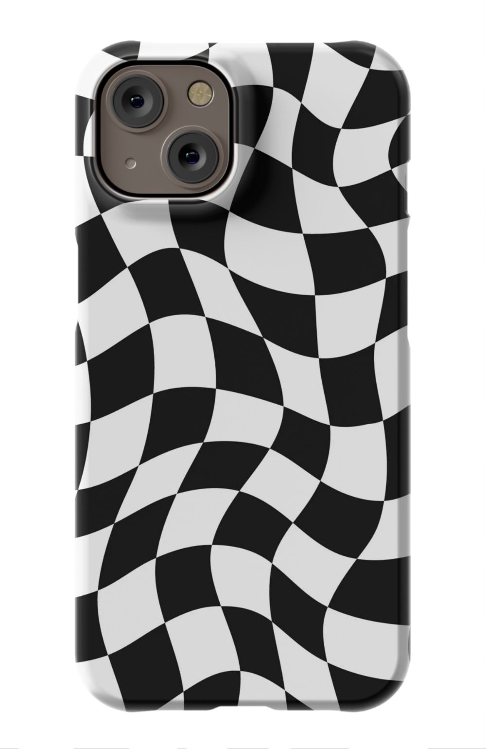 Black White Checkered Phone Case - B7Cases