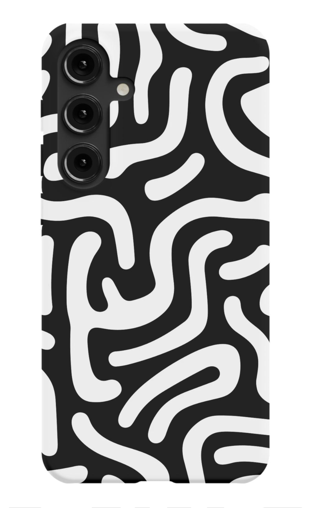 Monochrome Strokes Phone Case - B7Cases