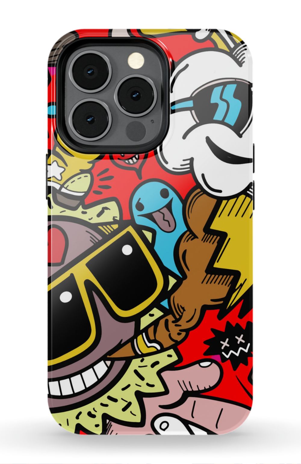 Street Bombing Graffiti Phone Case - B7Cases