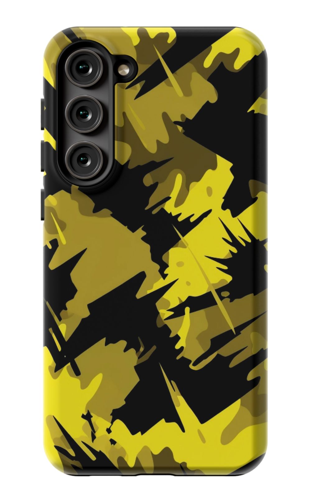 Yellow Blazing Camo Phone Case - B7Cases