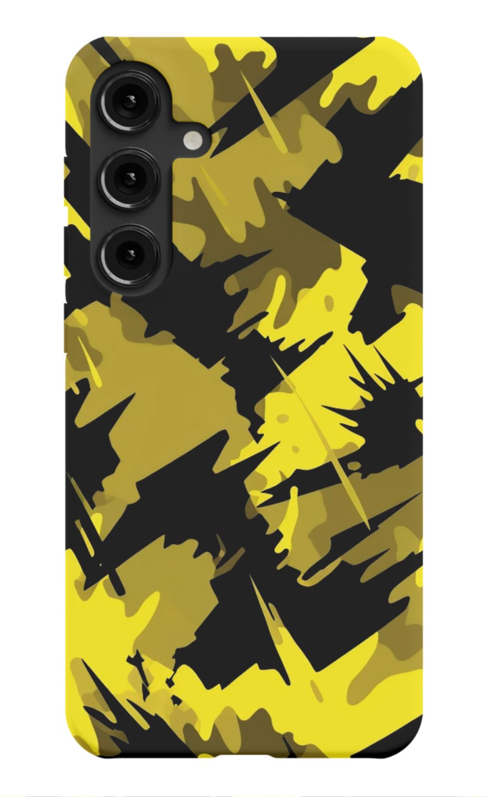 Yellow Blazing Camo Phone Case - B7Cases