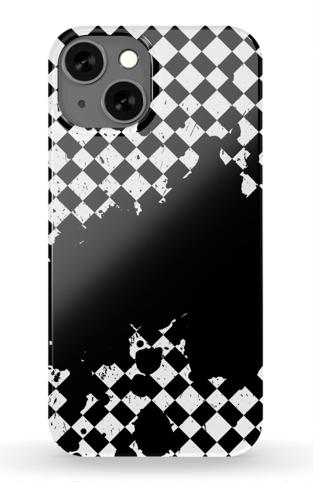 Grunge Checkered Phone Case - B7Cases
