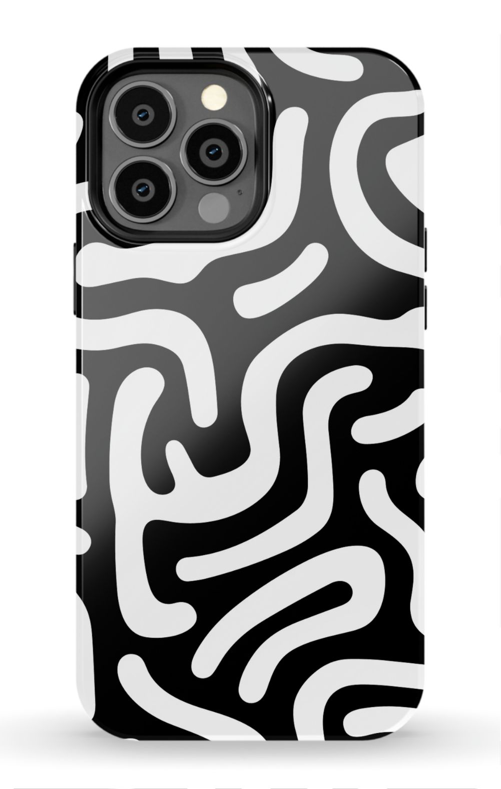 Monochrome Strokes Phone Case - B7Cases