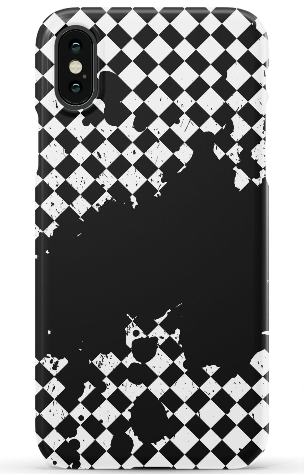 Grunge Checkered Phone Case - B7Cases