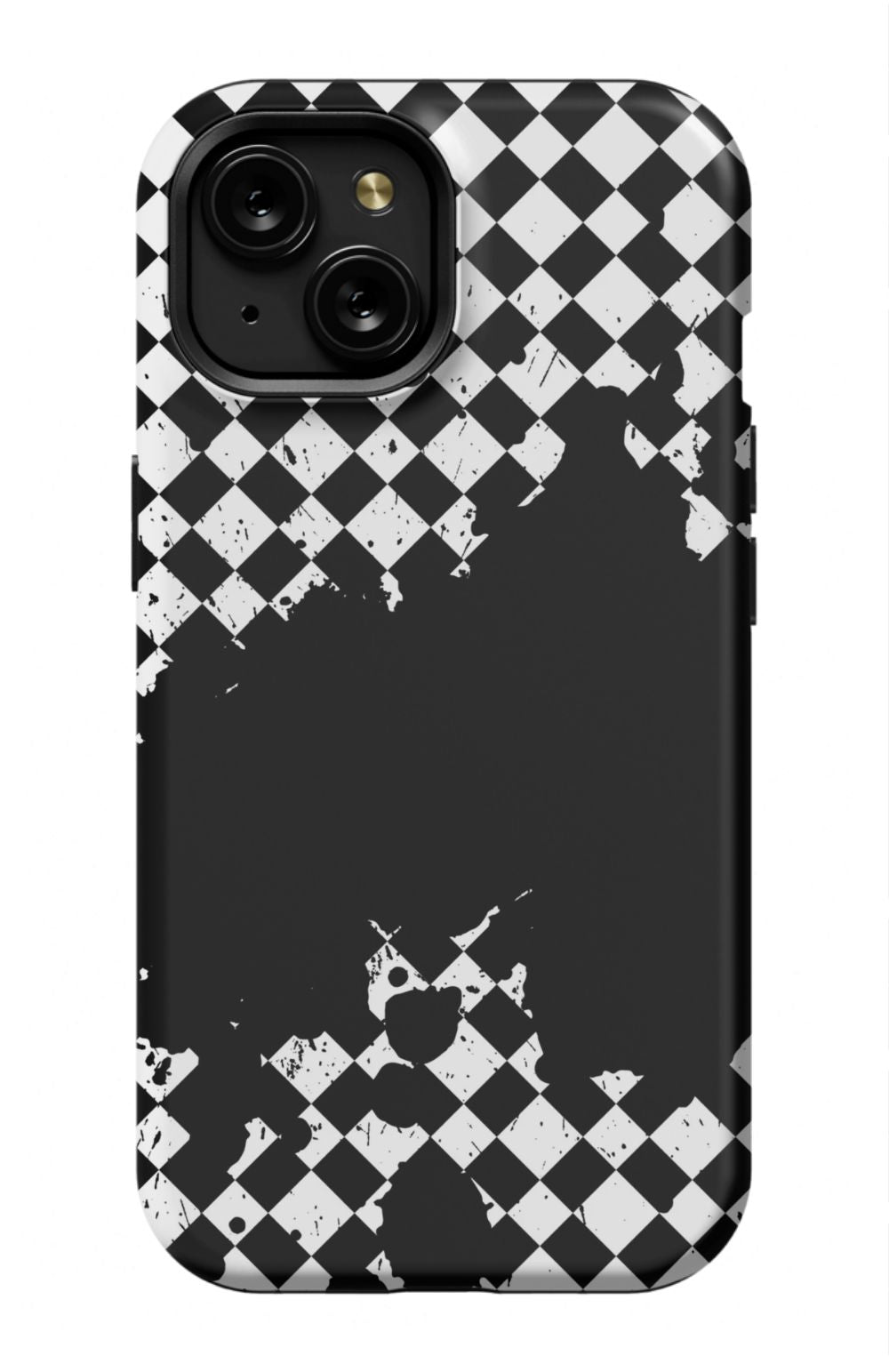 Grunge Checkered Phone Case - B7Cases