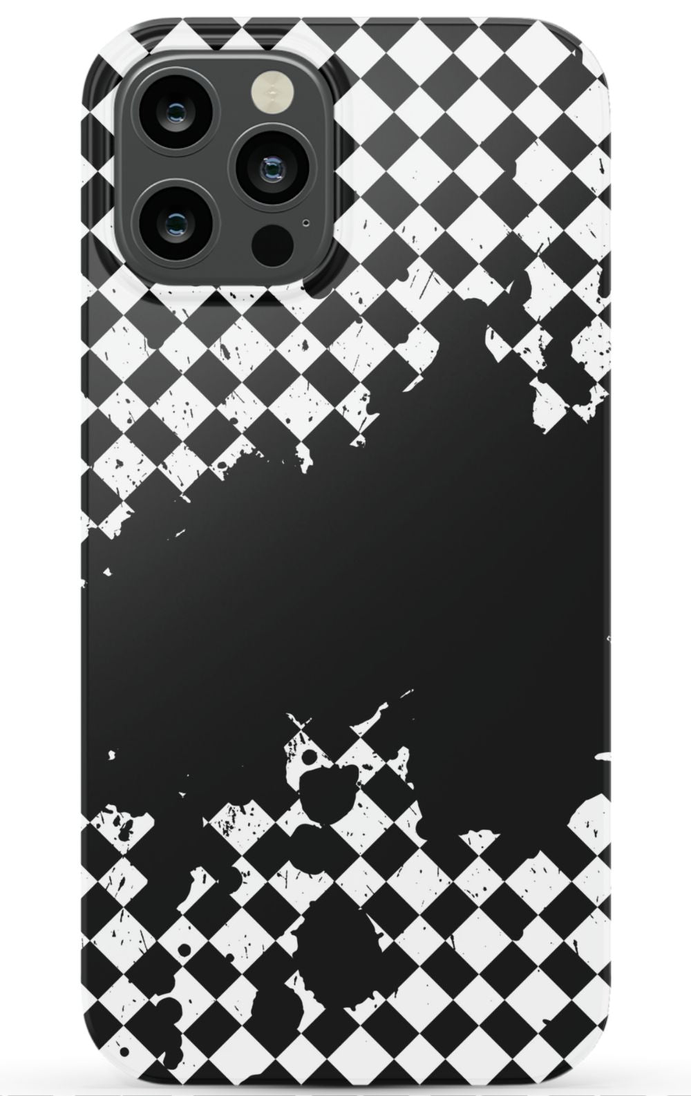 Grunge Checkered Phone Case - B7Cases