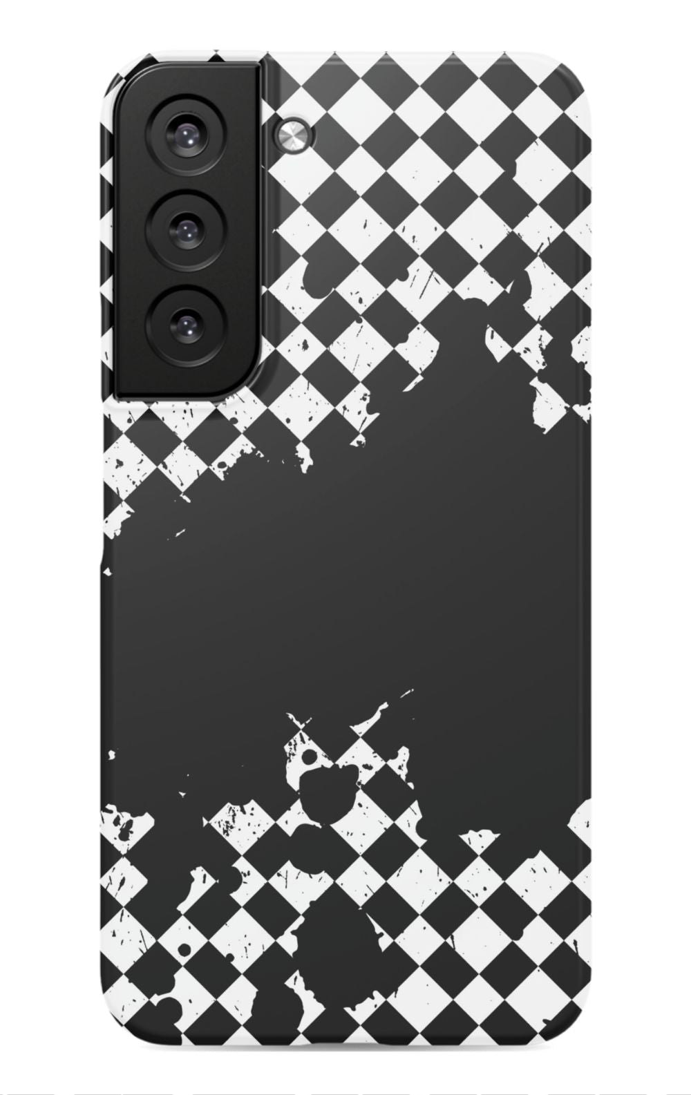 Grunge Checkered Phone Case - B7Cases