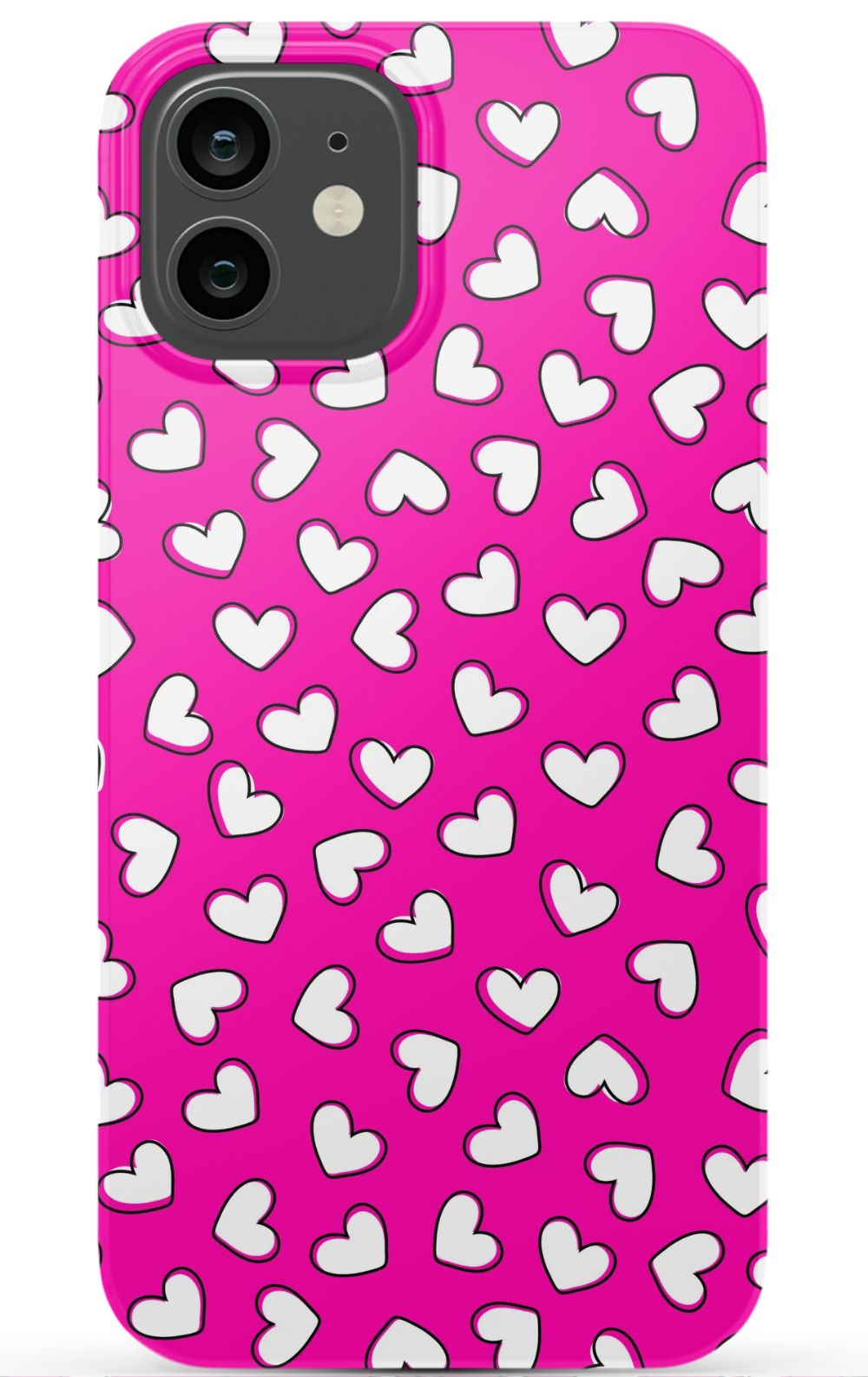 Pink Euphoria Hearts Phone Case - B7Cases