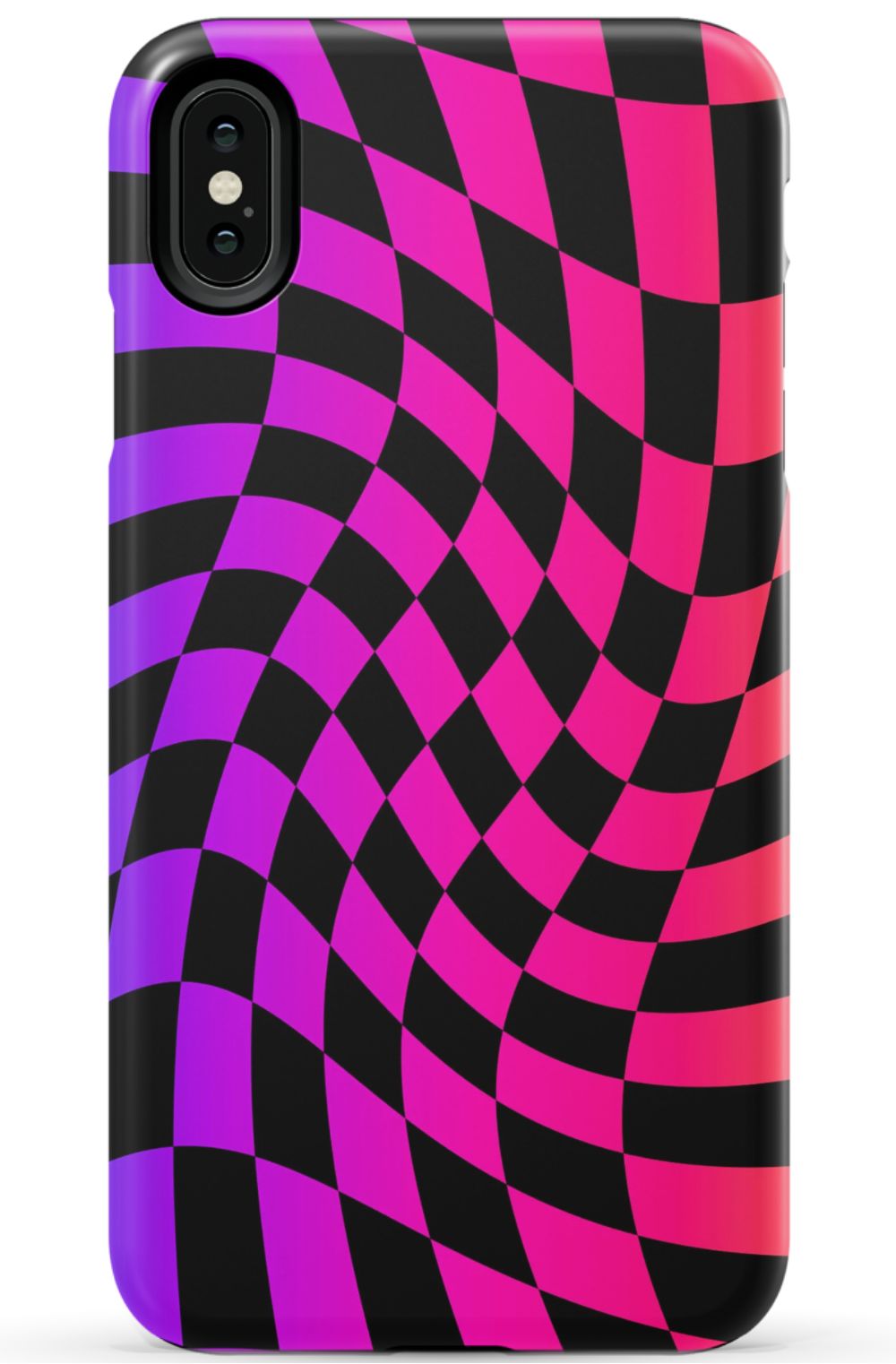 Wavy Checkers Phone Case - B7Cases