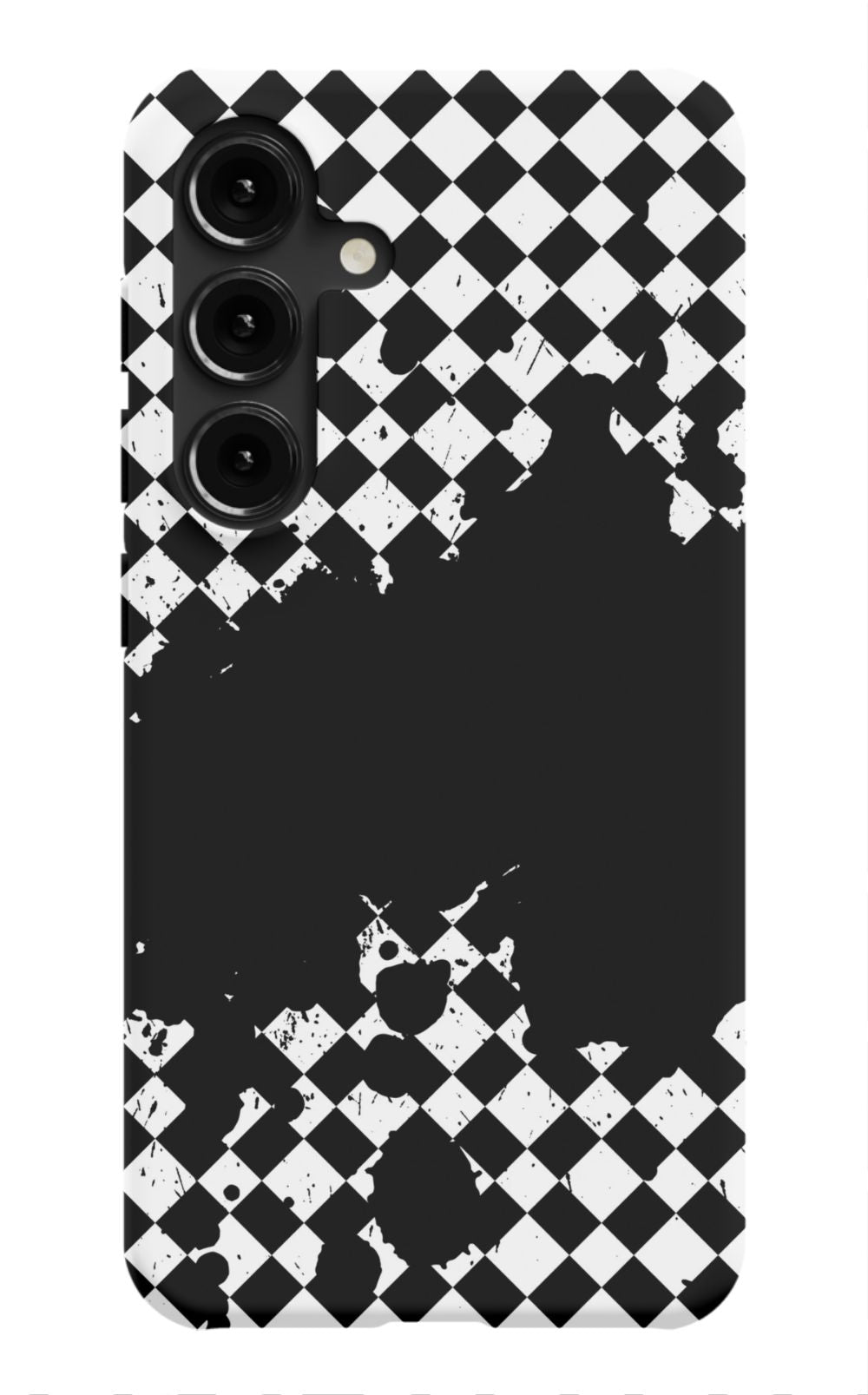 Grunge Checkered Phone Case - B7Cases