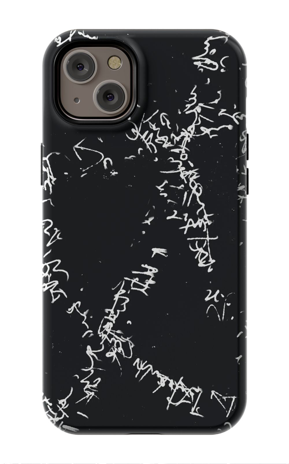 Dark Messy Graffiti Phone Case - B7Cases