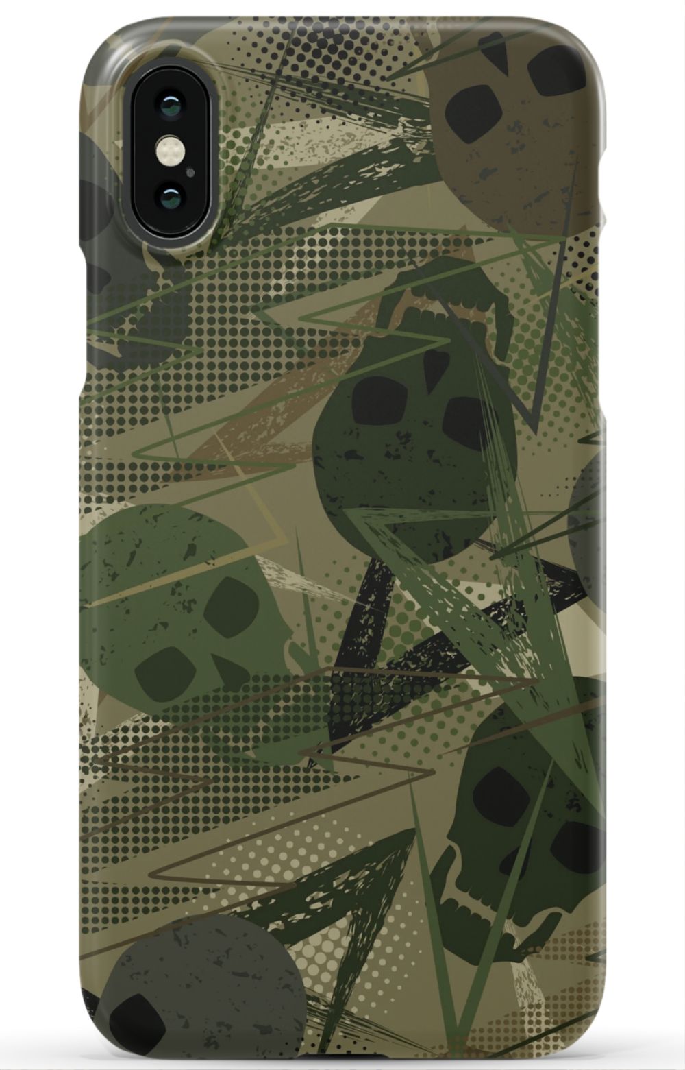 Skull Heads Camo Phone Case - B7Cases