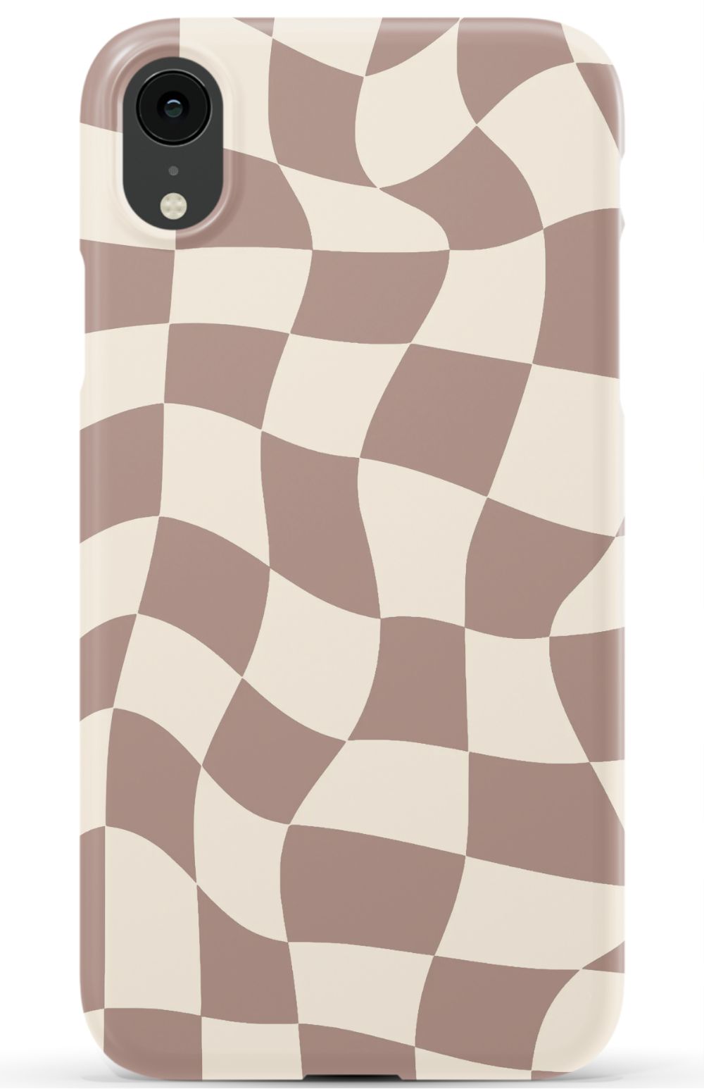 Light Brown Checkered Phone Case - B7Cases