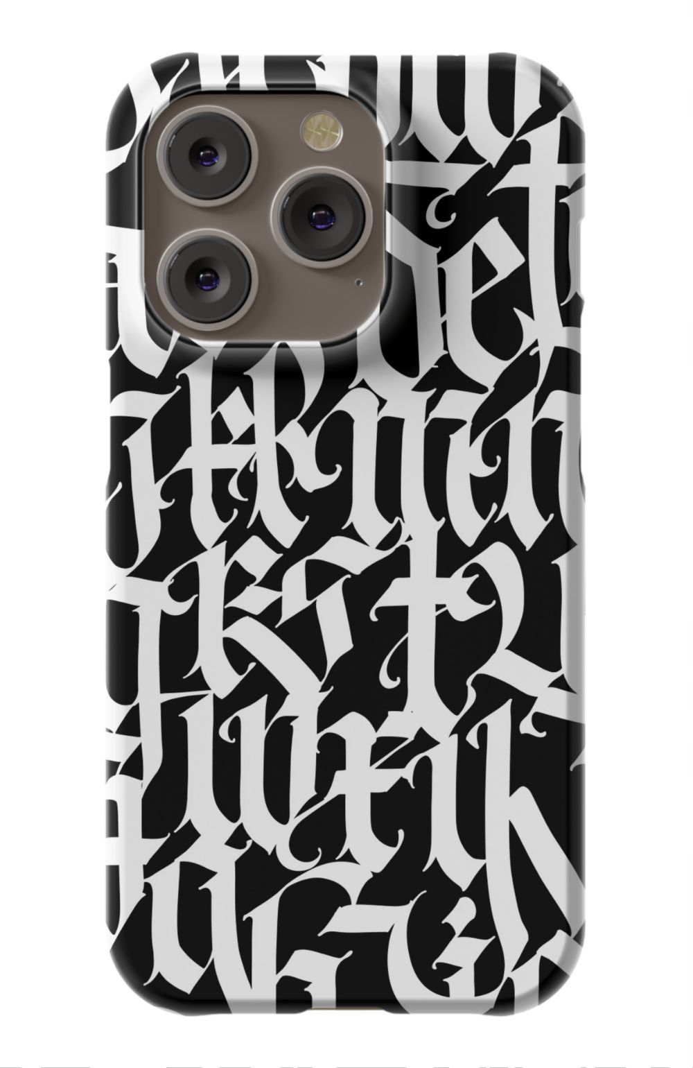 Gothic Letters Graffiti Phone Case - B7Cases