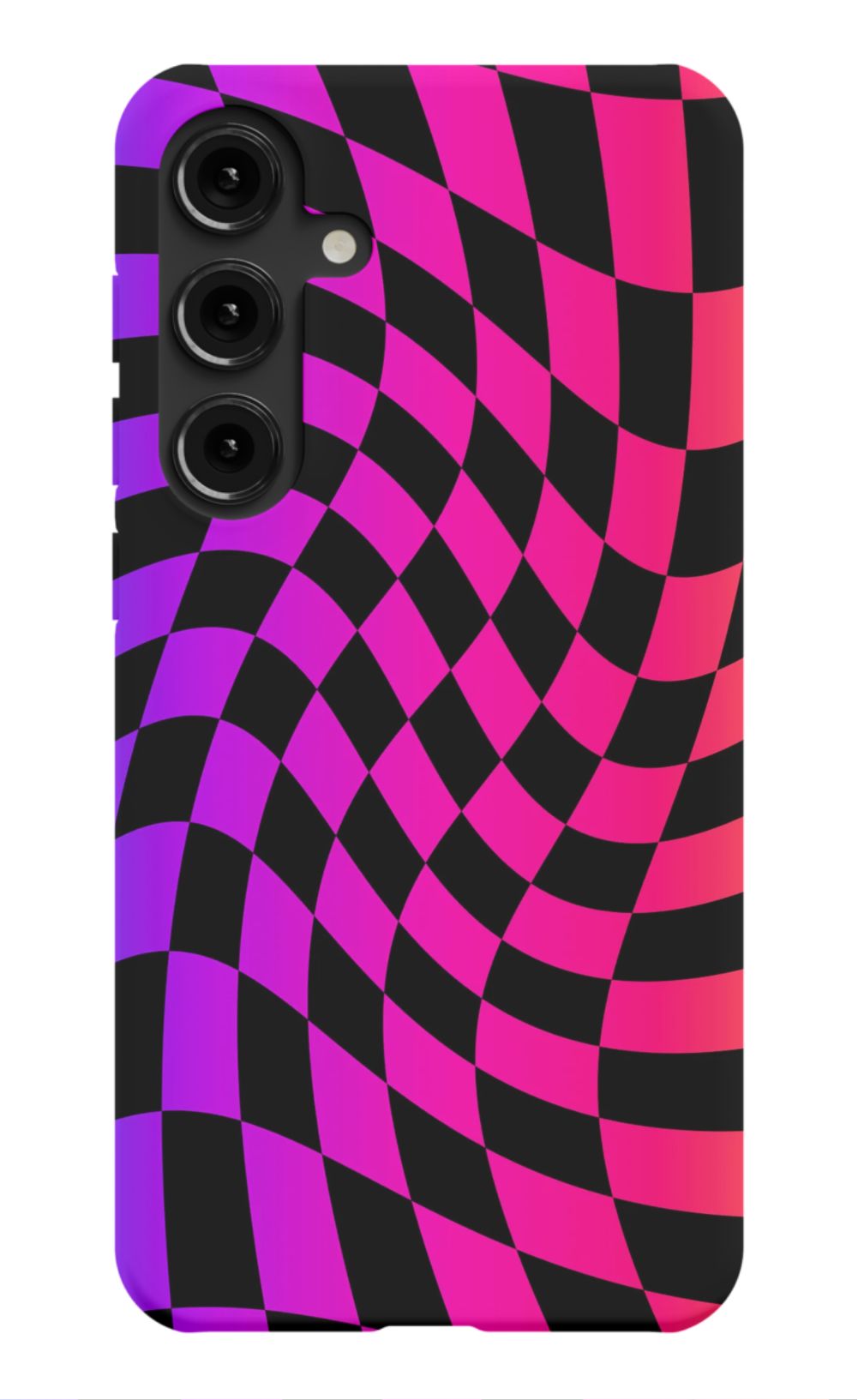 Wavy Checkers Phone Case - B7Cases