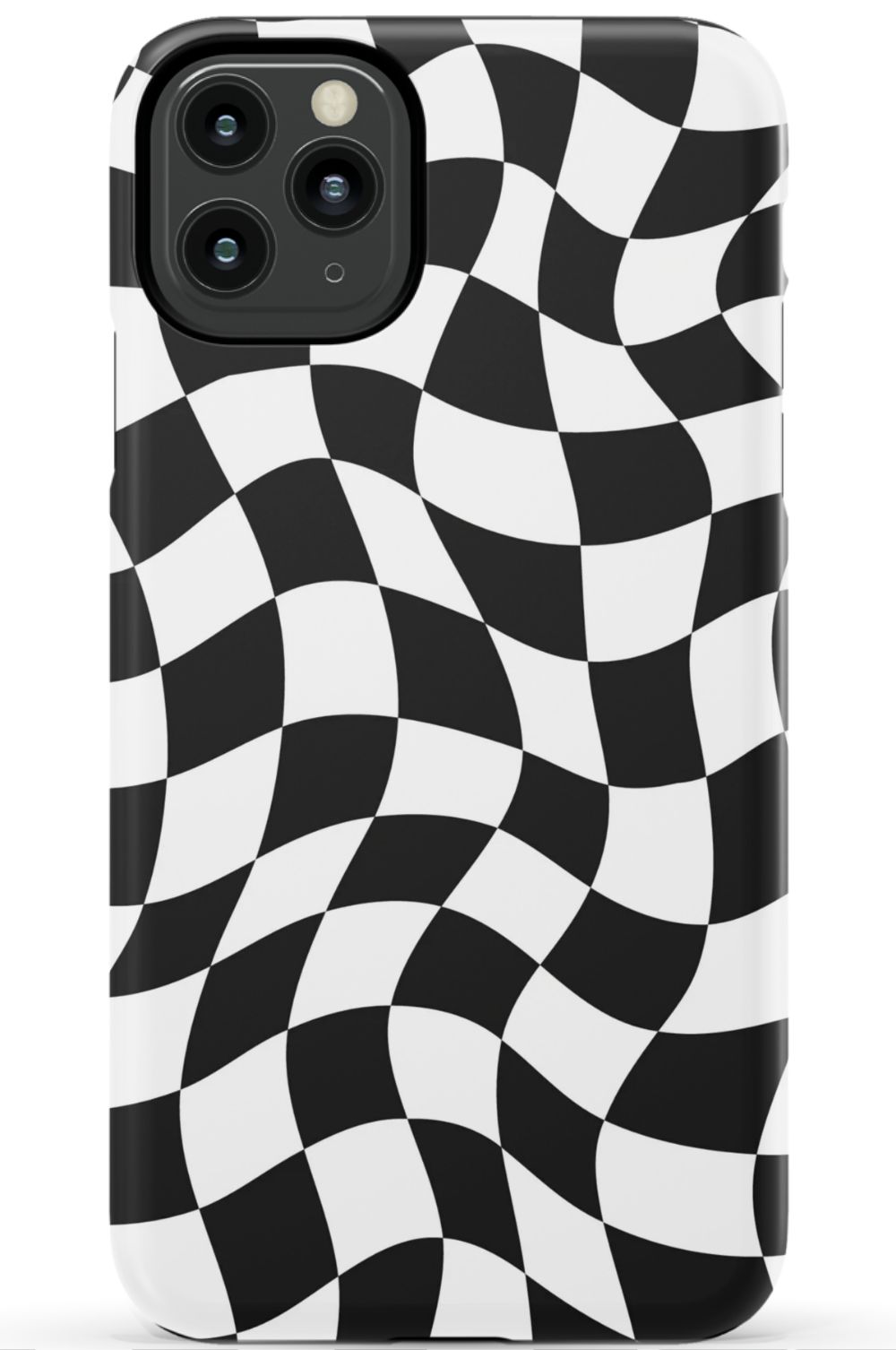 Black White Checkered Phone Case - B7Cases