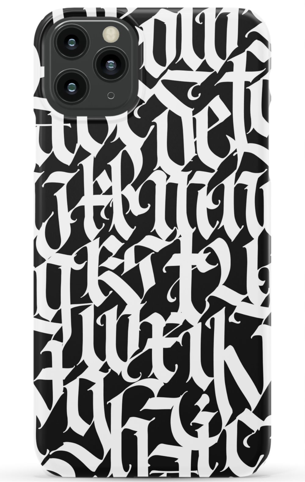 Gothic Letters Graffiti Phone Case - B7Cases
