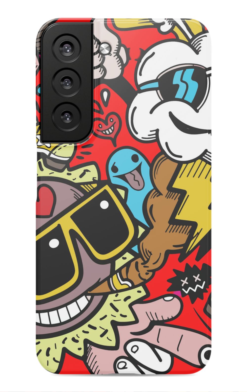 Street Bombing Graffiti Phone Case - B7Cases