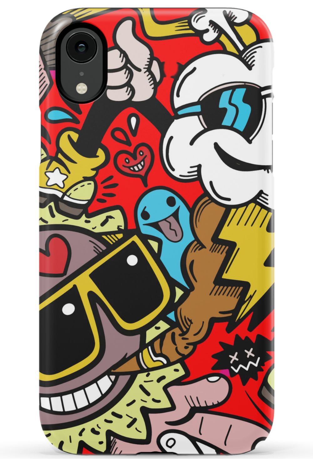 Street Bombing Graffiti Phone Case - B7Cases