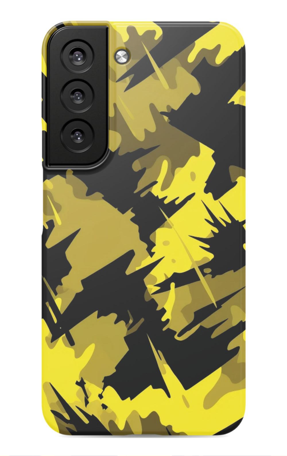 Yellow Blazing Camo Phone Case - B7Cases