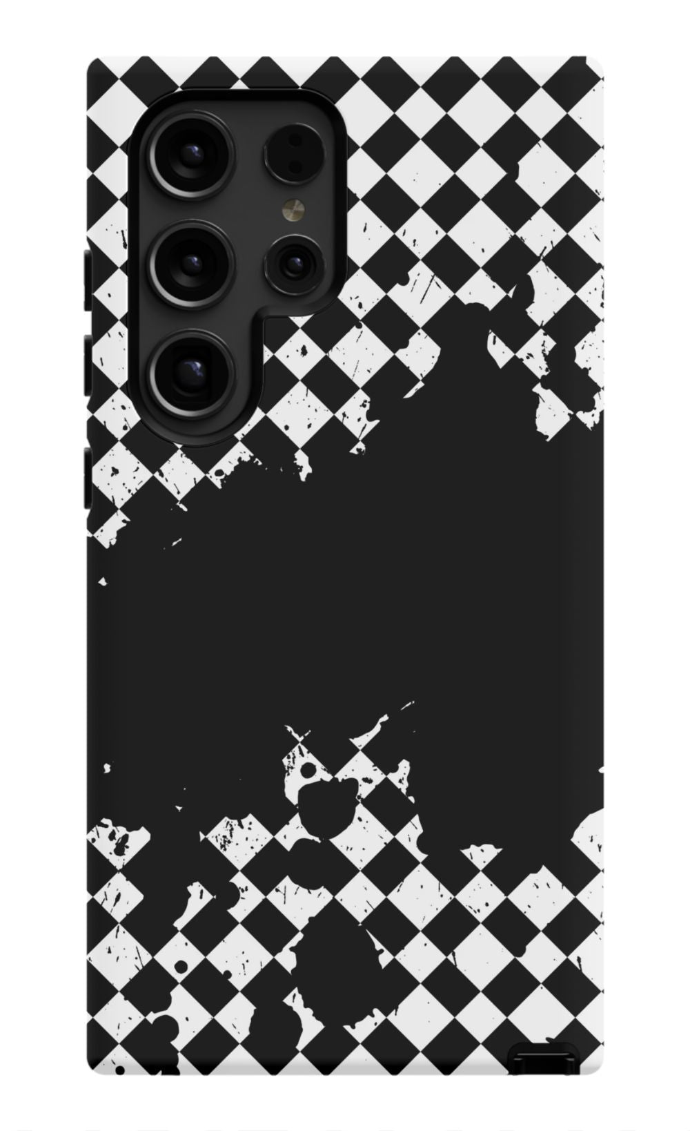 Grunge Checkered Phone Case - B7Cases