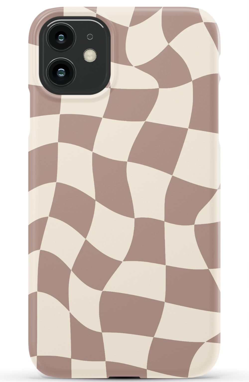 Light Brown Checkered Phone Case - B7Cases