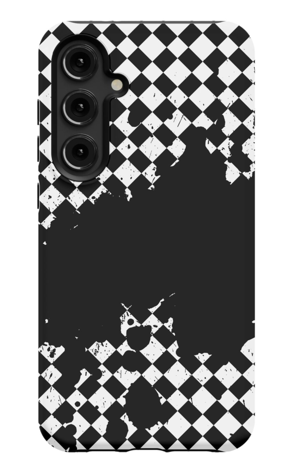 Grunge Checkered Phone Case - B7Cases
