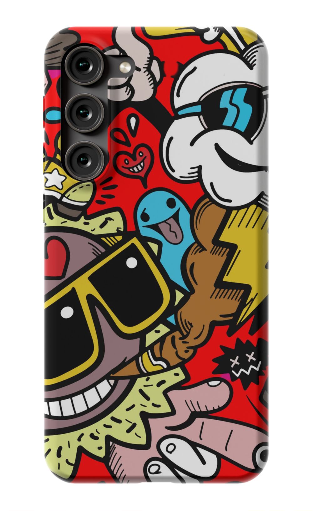 Street Bombing Graffiti Phone Case - B7Cases