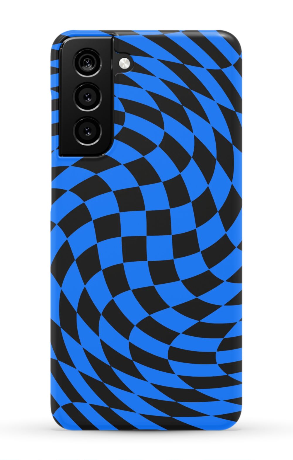 Twisted Blue Checkered Phone Case - B7Cases