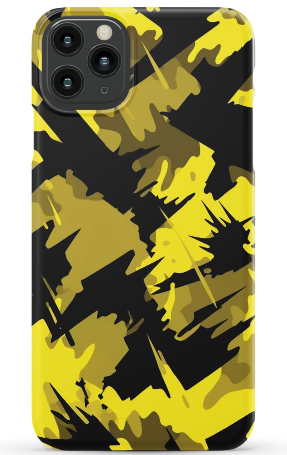 Yellow Blazing Camo Phone Case - B7Cases
