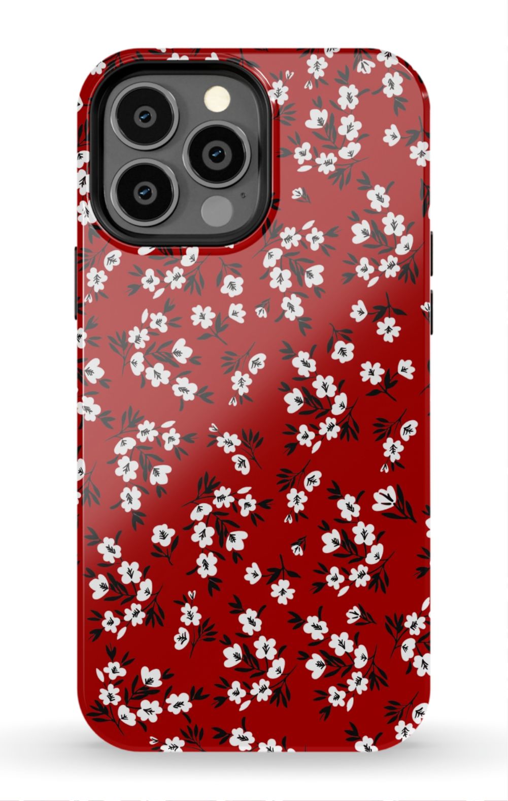 Red Blooming Phone Case - B7Cases