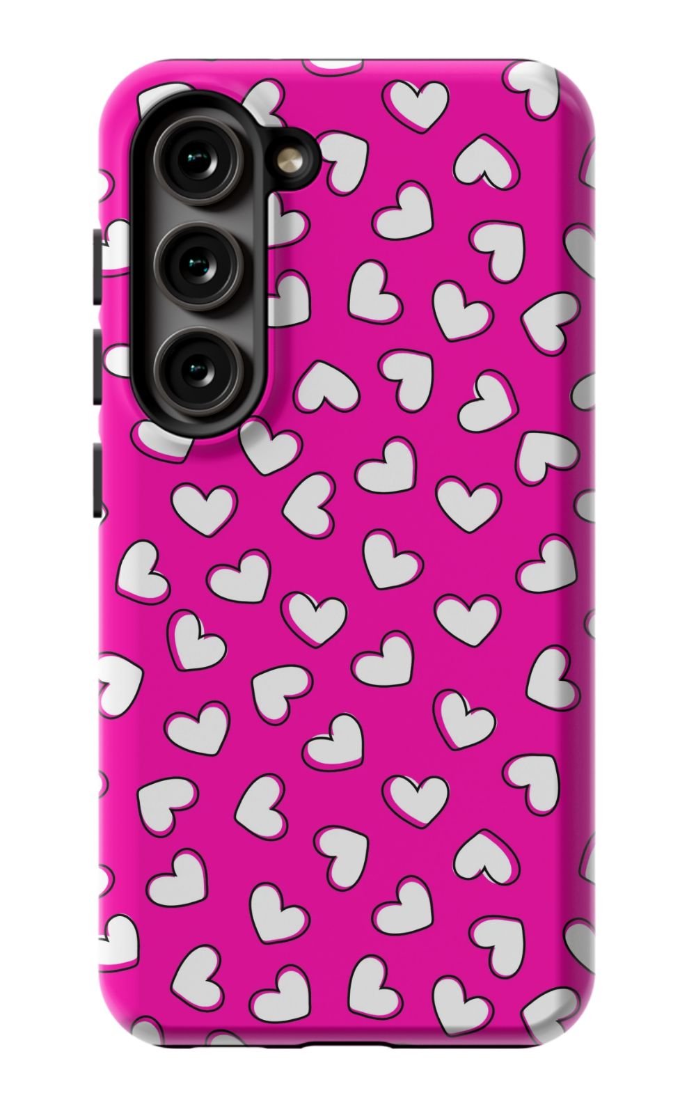 Pink Euphoria Hearts Phone Case - B7Cases