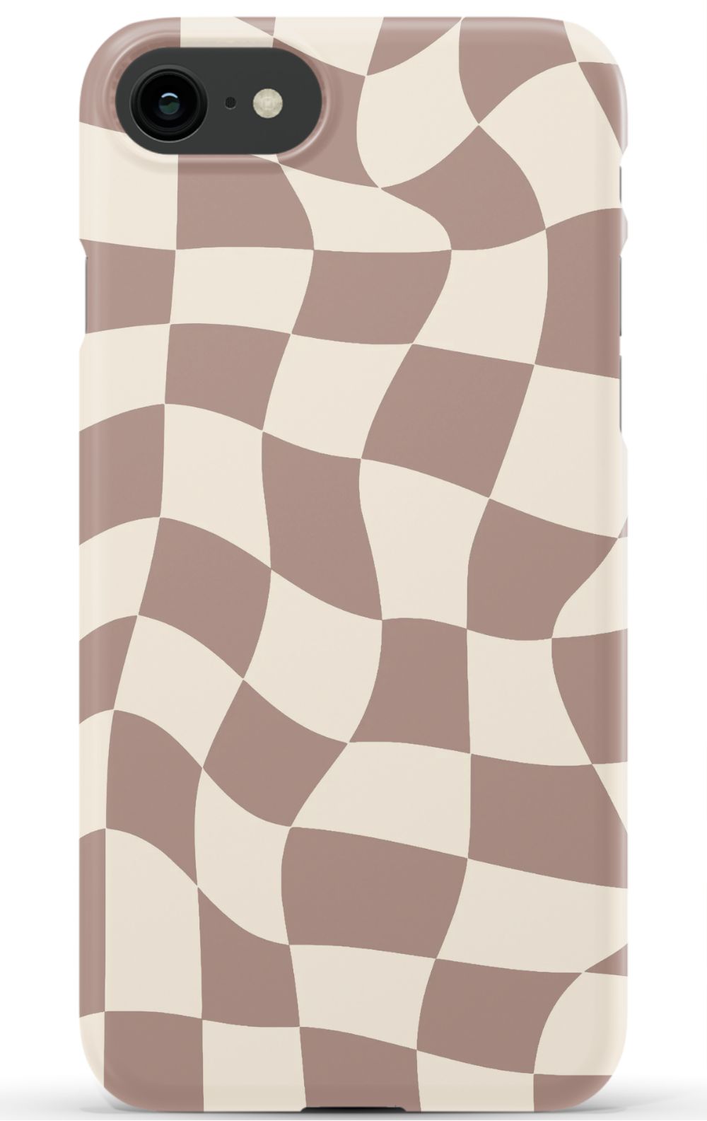 Light Brown Checkered Phone Case - B7Cases