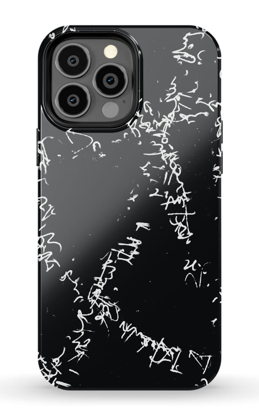 Dark Messy Graffiti Phone Case - B7Cases