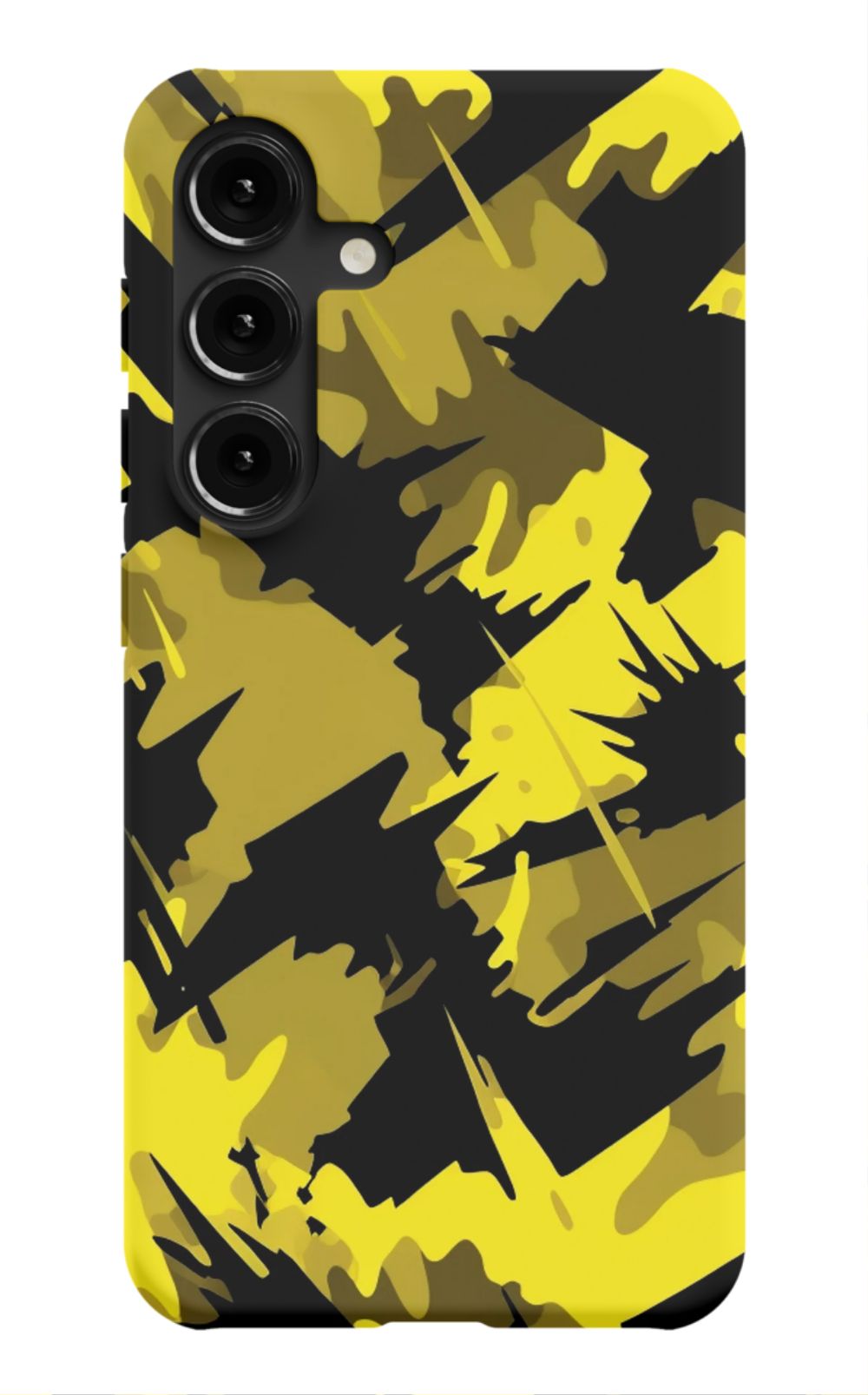 Yellow Blazing Camo Phone Case - B7Cases
