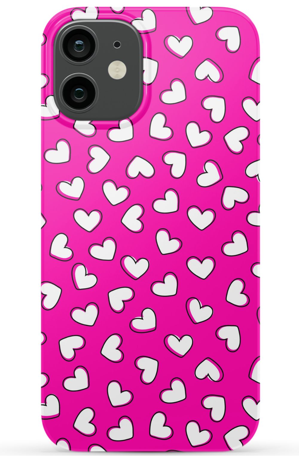 Pink Euphoria Hearts Phone Case - B7Cases