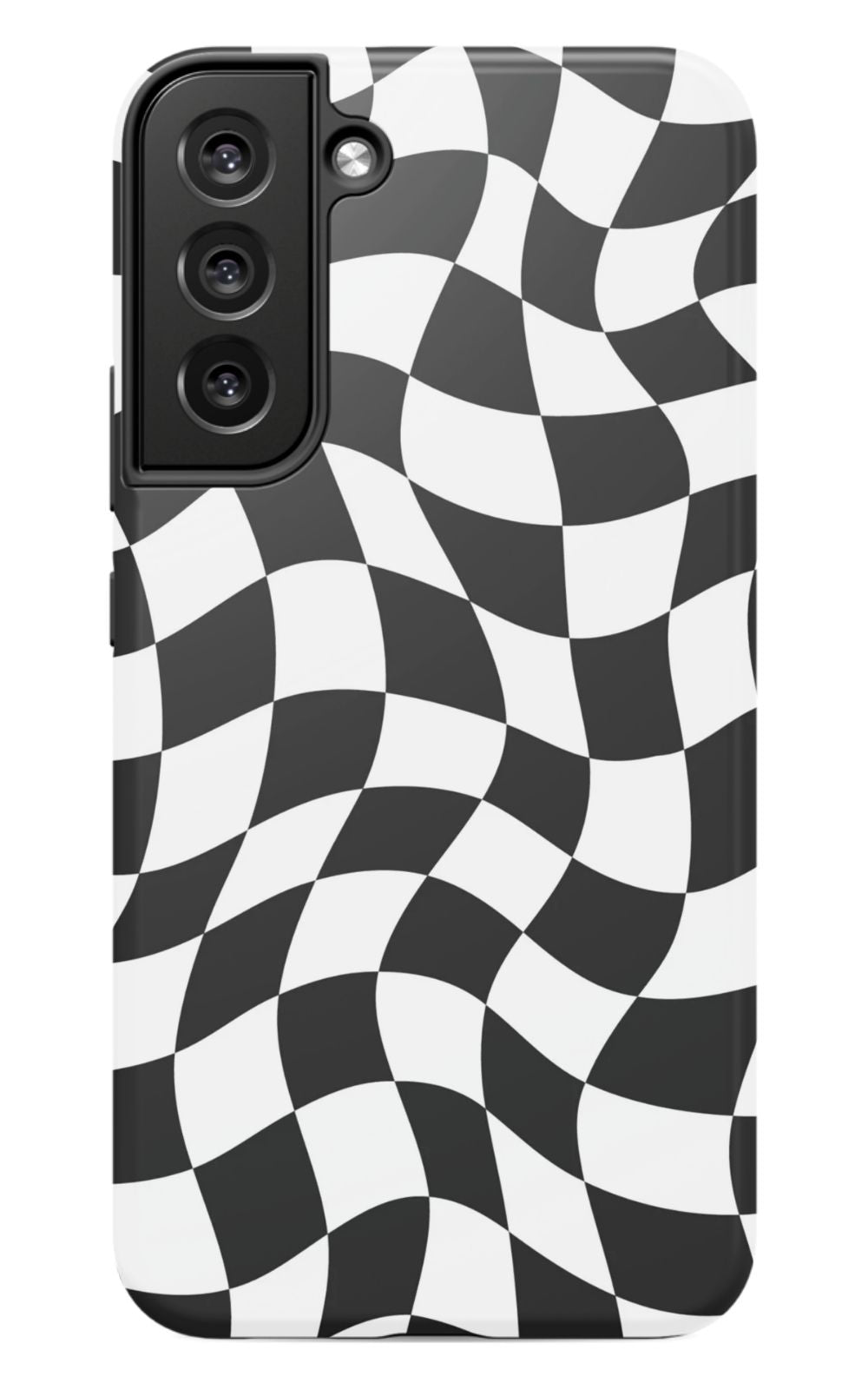 Black White Checkered Phone Case - B7Cases