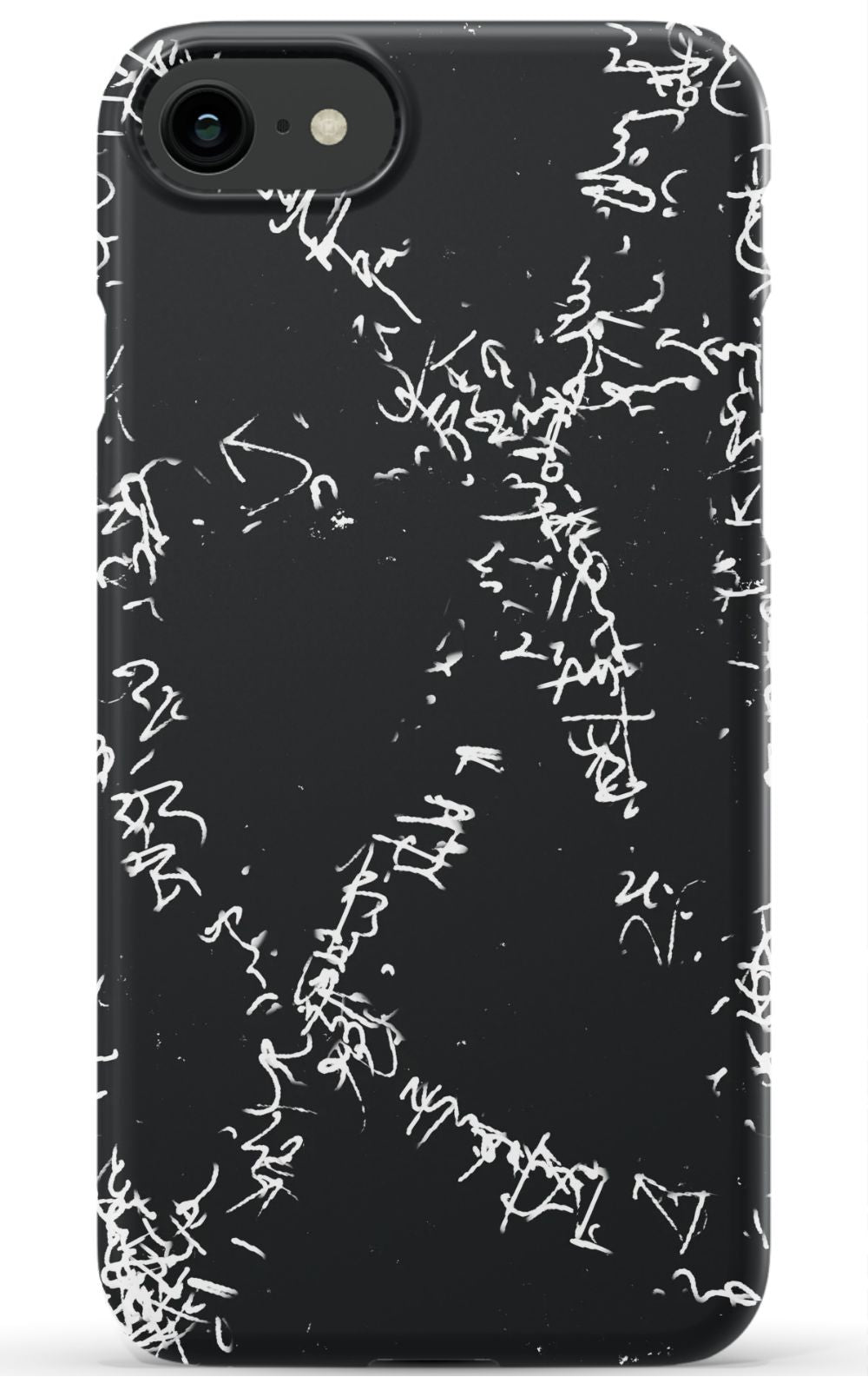 Dark Messy Graffiti Phone Case - B7Cases