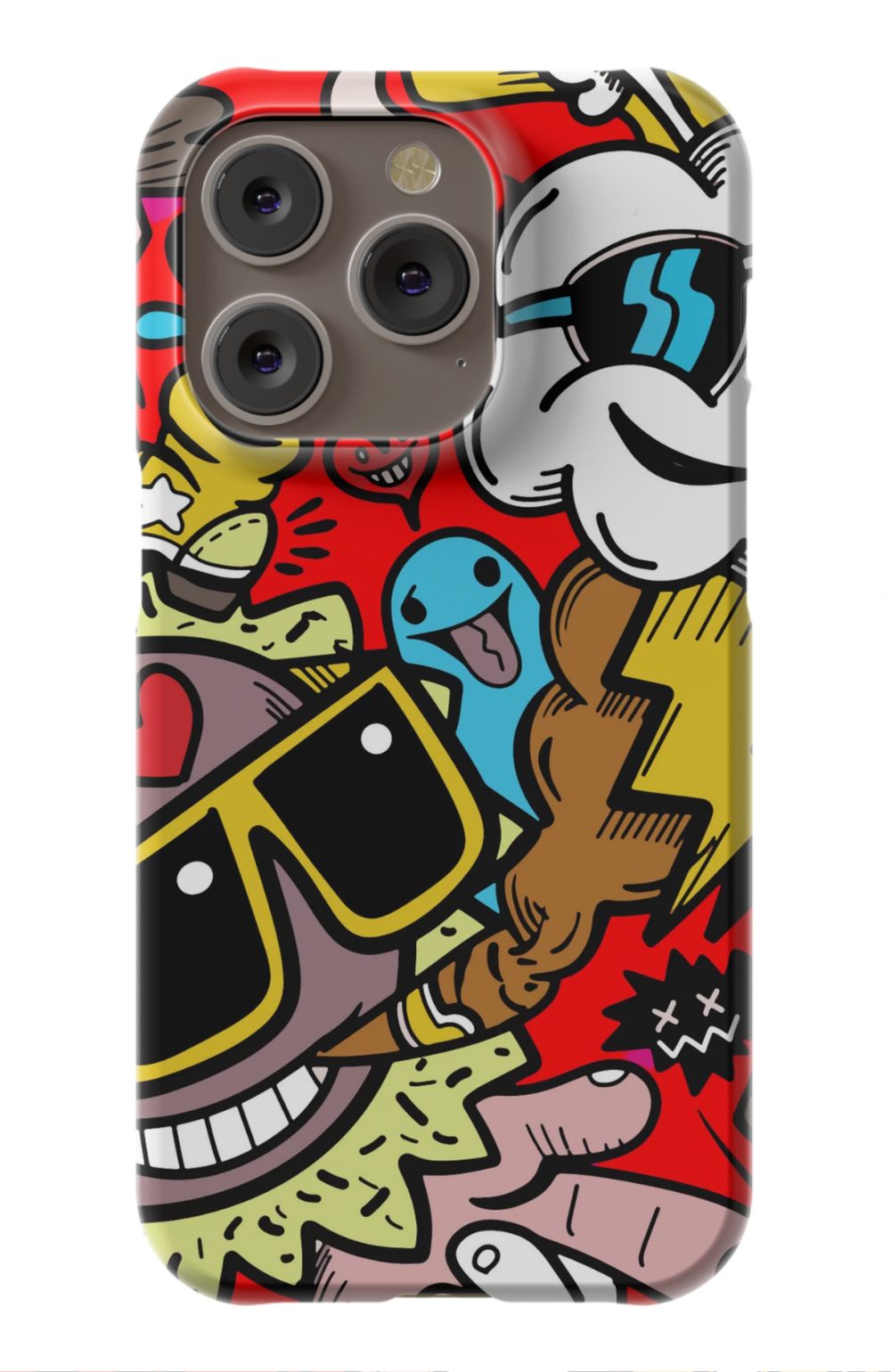 Street Bombing Graffiti Phone Case - B7Cases