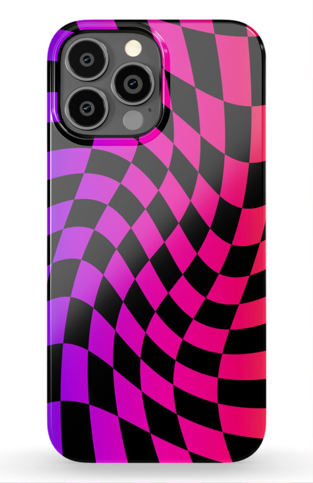 Wavy Checkers Phone Case - B7Cases