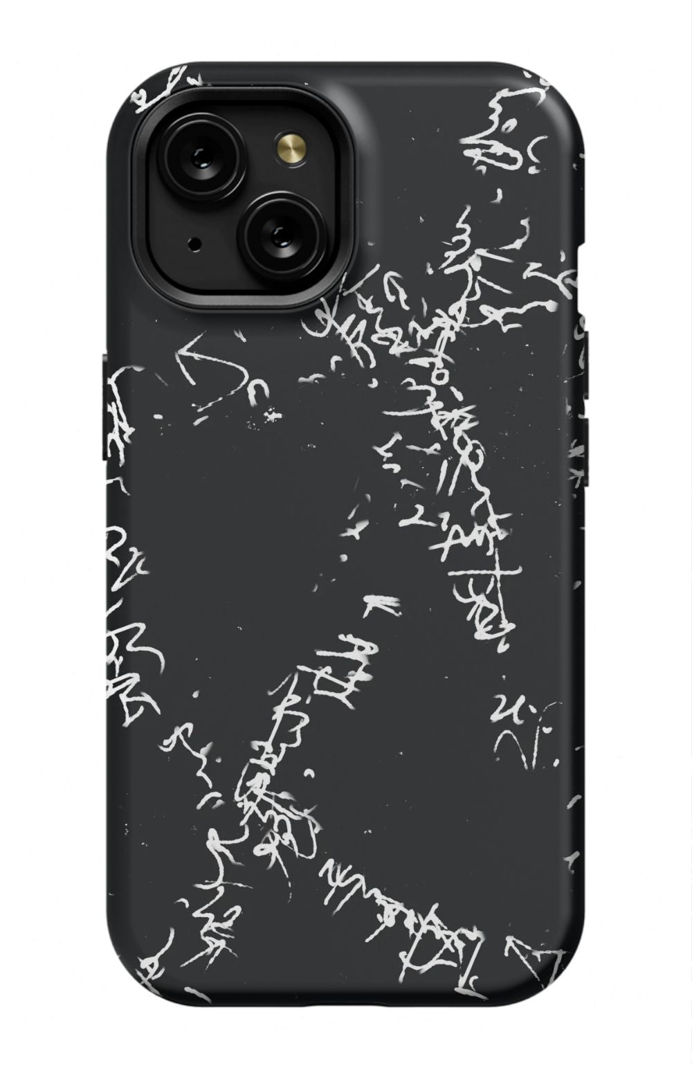 Dark Messy Graffiti Phone Case - B7Cases