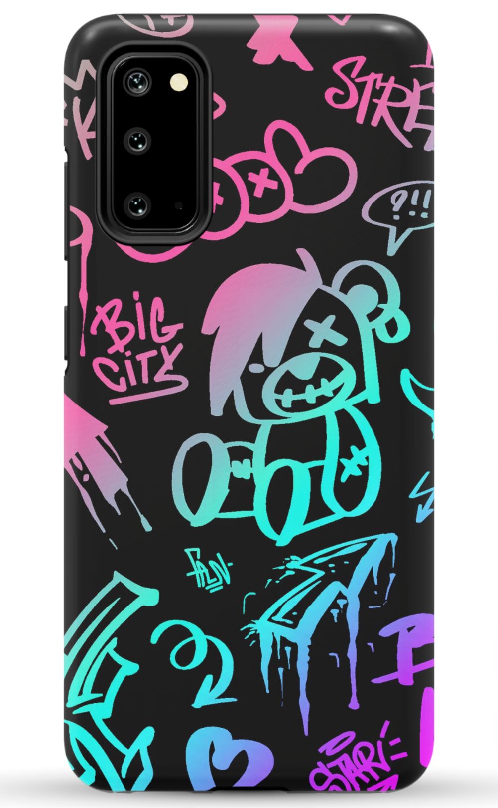 Neon Stickers Graffiti Phone Case - B7Cases