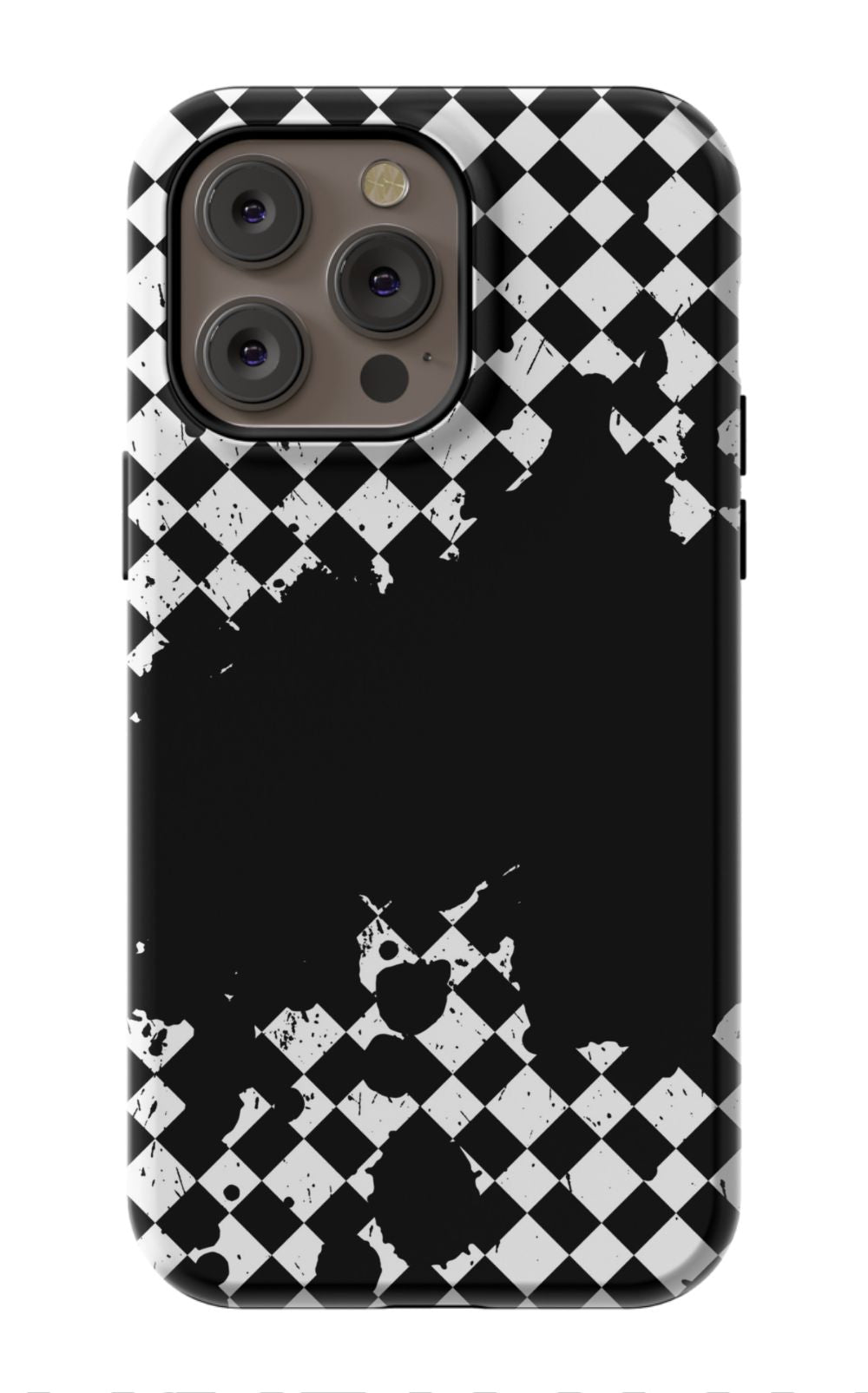 Grunge Checkered Phone Case - B7Cases