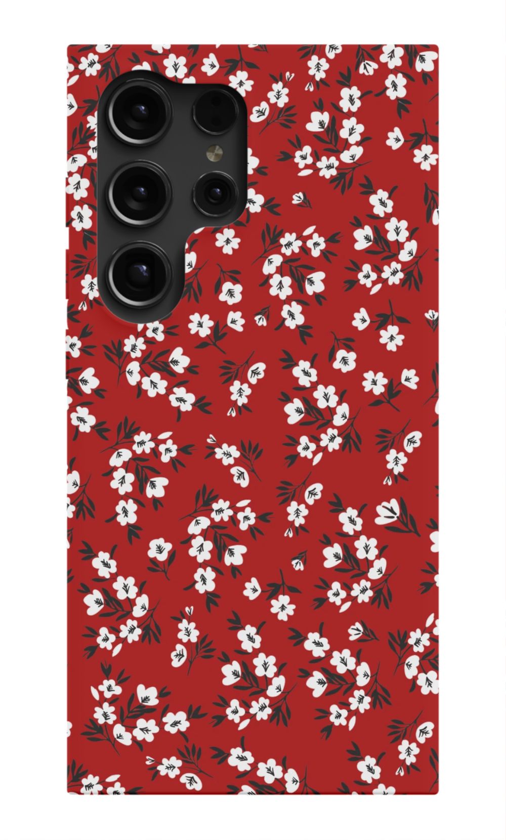 Red Blooming Phone Case - B7Cases